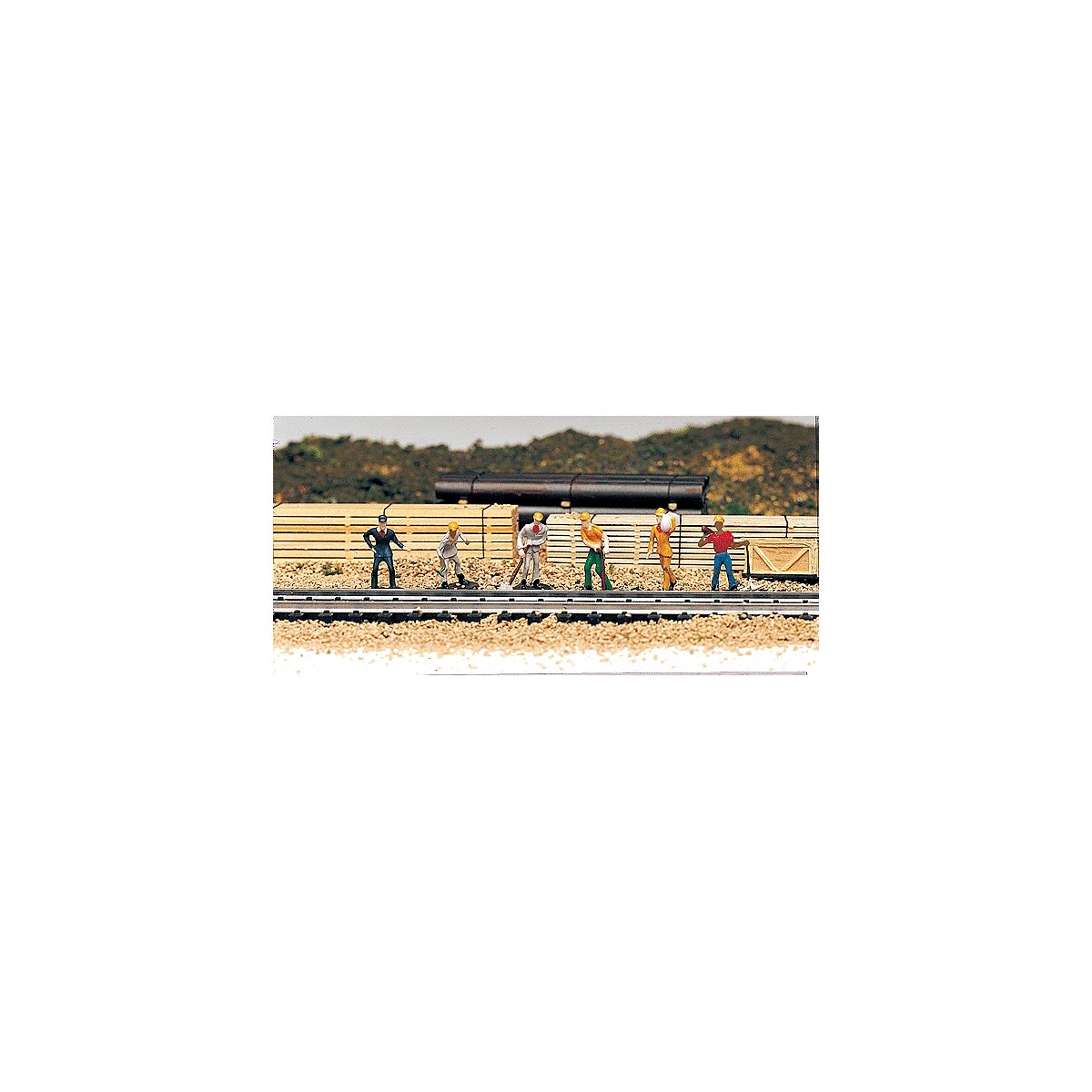 Railroad Personnel -- Train Work Crew pkg(6), HO, Bachmann Industries 42341