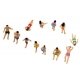 Sunbathers -- pkg(12), N, TomyTec Co LTD 281344