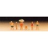 Recreation & Sports -- Family at the Beach, N, Preiser Kg 79070