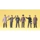 Working People -- Railway Shunters DB, HO, Preiser Kg 14018