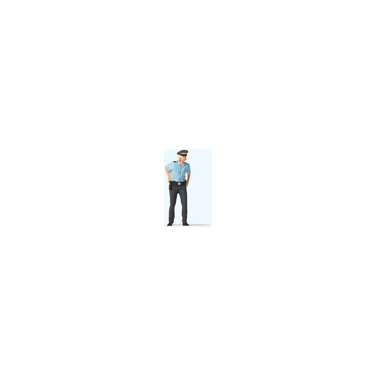 Police Woman Individual Figure, HO, Preiser Kg 28237