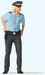 Police Woman Individual Figure, HO, Preiser Kg 28237