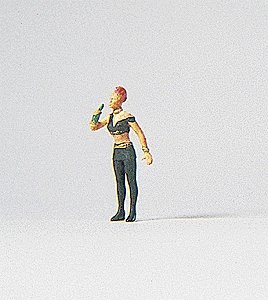Individual Figure - Pedestrians -- Female Punk, HO, Preiser Kg 28047