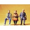 Seated People -- Wearing Fall Clothes, G, Preiser Kg 45081