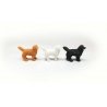 One Dog -- Gold, HO, All Scale Miniatures 871962G