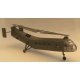 Vertol H21 Workhouse/Shawnee Helicoper - Resin Kit -- Unpainted Resin Casting Less Decals, HO, Trident Miniatures 87221