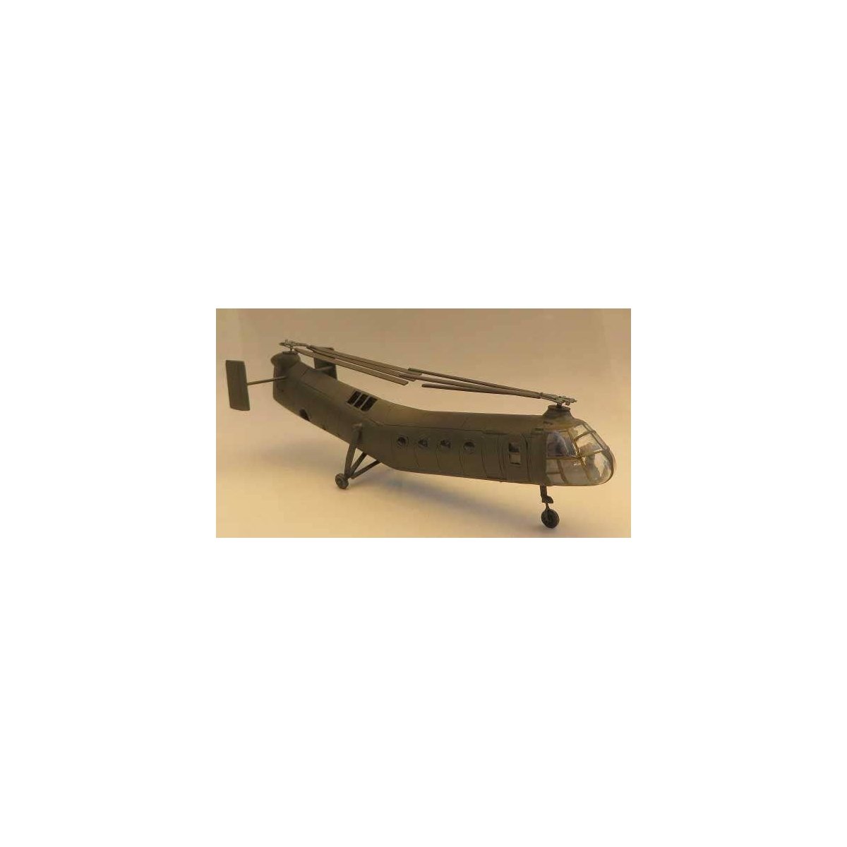 Vertol H21 Workhouse/Shawnee Helicoper - Resin Kit -- Unpainted Resin Casting Less Decals, HO, Trident Miniatures 87221