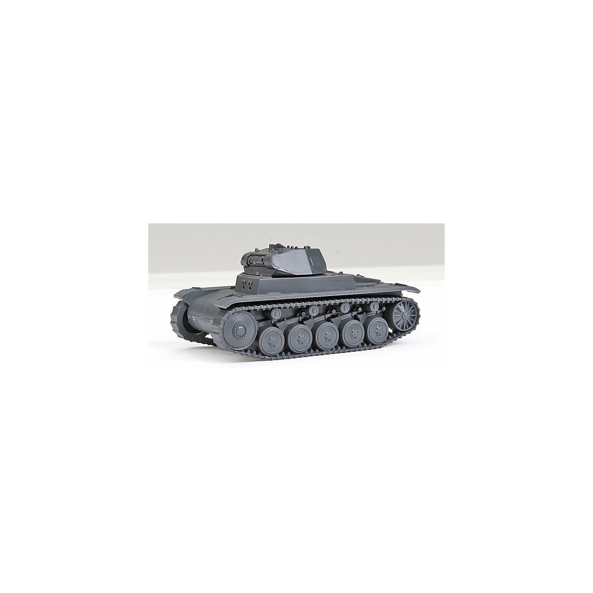 Former German Army WWII - Light Tanks SdKfz 121/PzKpfw II -- Model C (gray), HO, Trident Miniatures 90332G