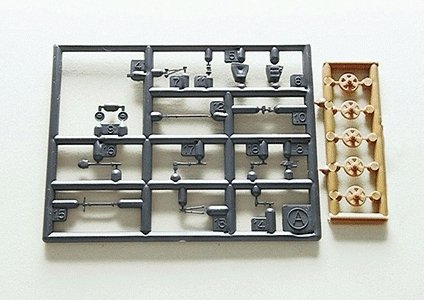 Military Accessories -- Tools, HO, Trident Miniatures 96037