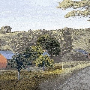 Mixed Green Deciduous Tree Pack - Ready Made Trees(TM) -- 2 to 3′ 5.1 to 7.6cm pkg(23), ALL, Woodland Scenics 1571