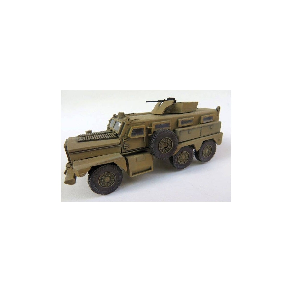 United States & Allies Vehicles - Metal & Resin Kit -- MRAP Cougar HE 6x6 Armored Vehicle, HO, Trident Miniatures 87136