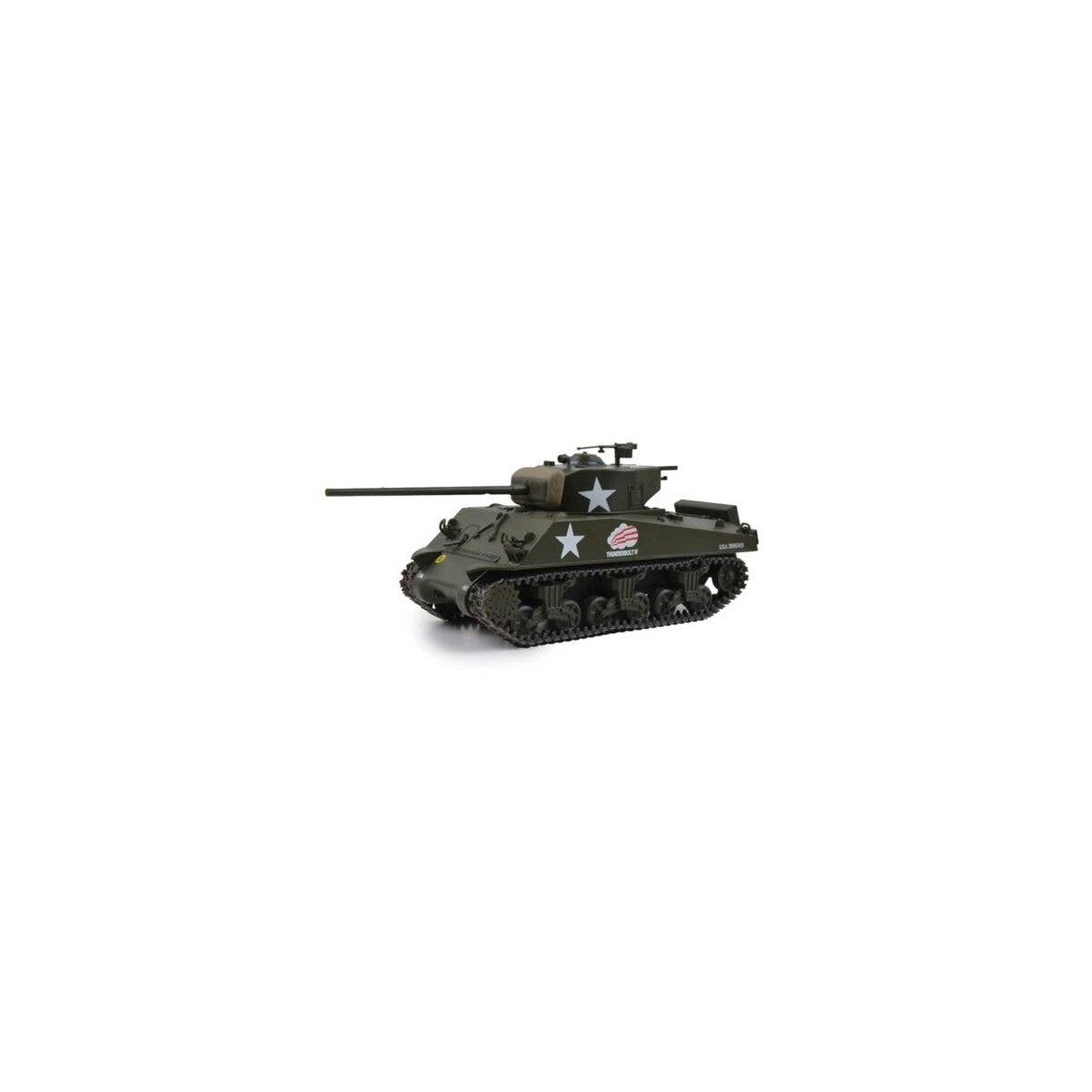 US M4A3 Sherman Medium Tank - Assembled -- Creighton Abrams` `Thunderbolt IV`, 37th Tank Battalion B, 1/43, Atlas O 3002654