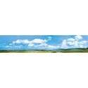 Schwarzwald-Baar Background Scene -- 12`9` x 26` 388 x 65cm, All Scales, Faller Gmbh 180514