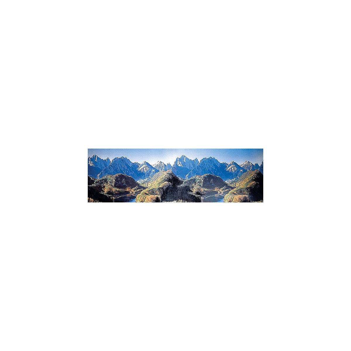 Neuschwanstein Background Scene -- 10`-8` x 40` 320 x 100cm, All Scales, Faller Gmbh 180512