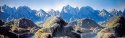 Neuschwanstein Background Scene -- 10`-8` x 40` 320 x 100cm, All Scales, Faller Gmbh 180512