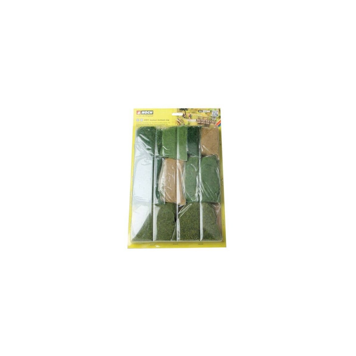 Long Grass Fiber Assortment, All Scales, Noch Gmbh & Co 7071