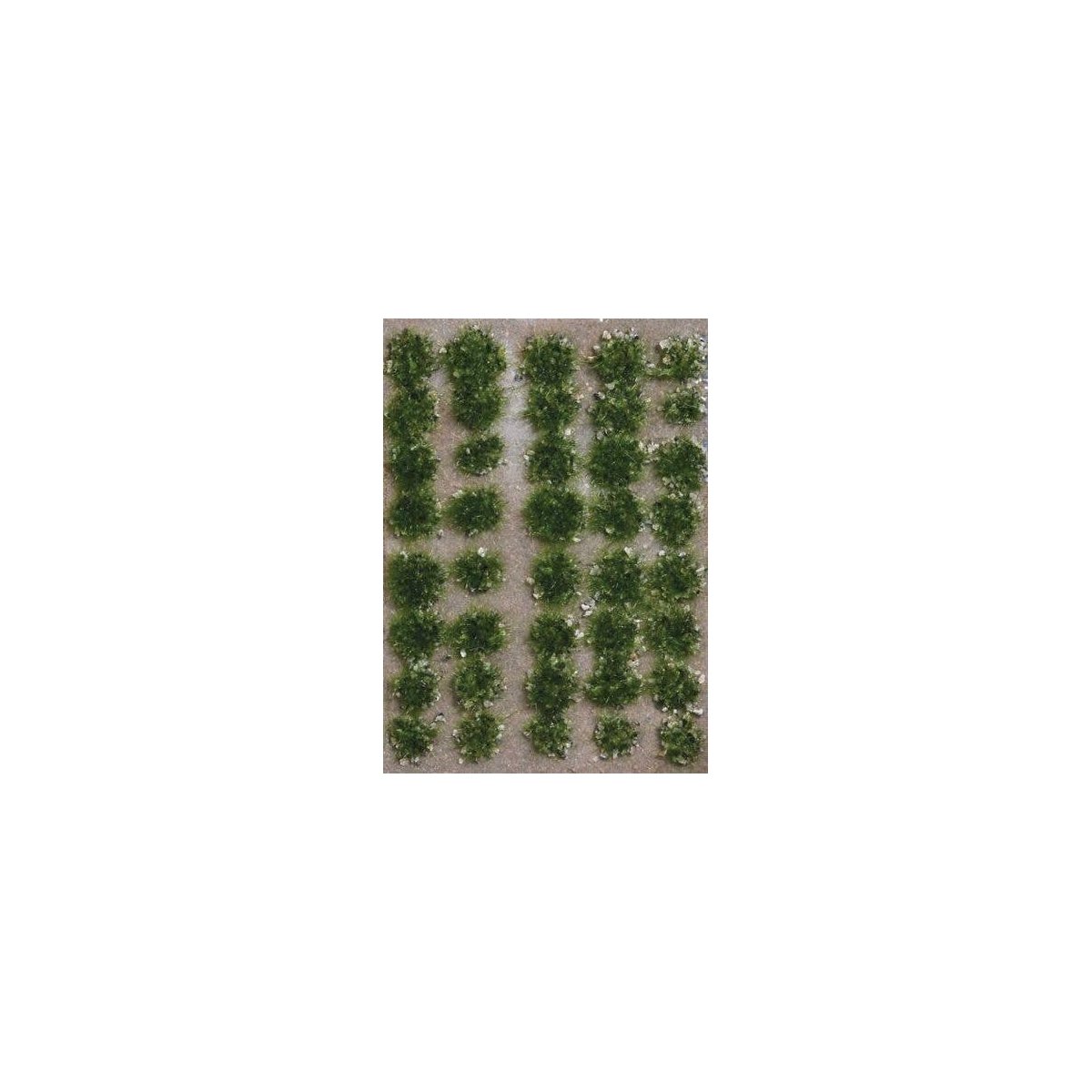 Grass Tufts with Stones -- Summer pkg(40), All Scales, Busch Gmbh & Co Kg 3552