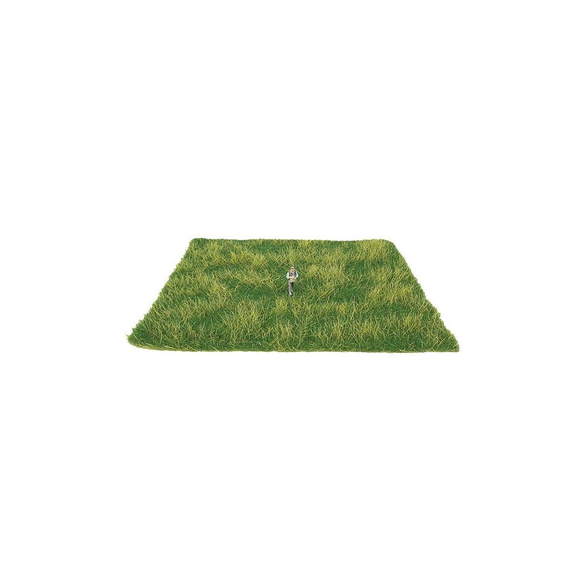 Tear & Plant Meadow Mat - 8-5/8 x 7-7/8′ 22 x 20cm -- Lowland Meadow, All Scales, Walthers SceneMaster 1131