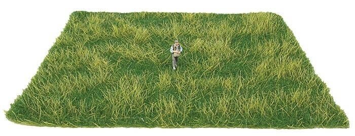 Tear & Plant Meadow Mat - 8-5/8 x 7-7/8′ 22 x 20cm -- Lowland Meadow, All Scales, Walthers SceneMaster 1131