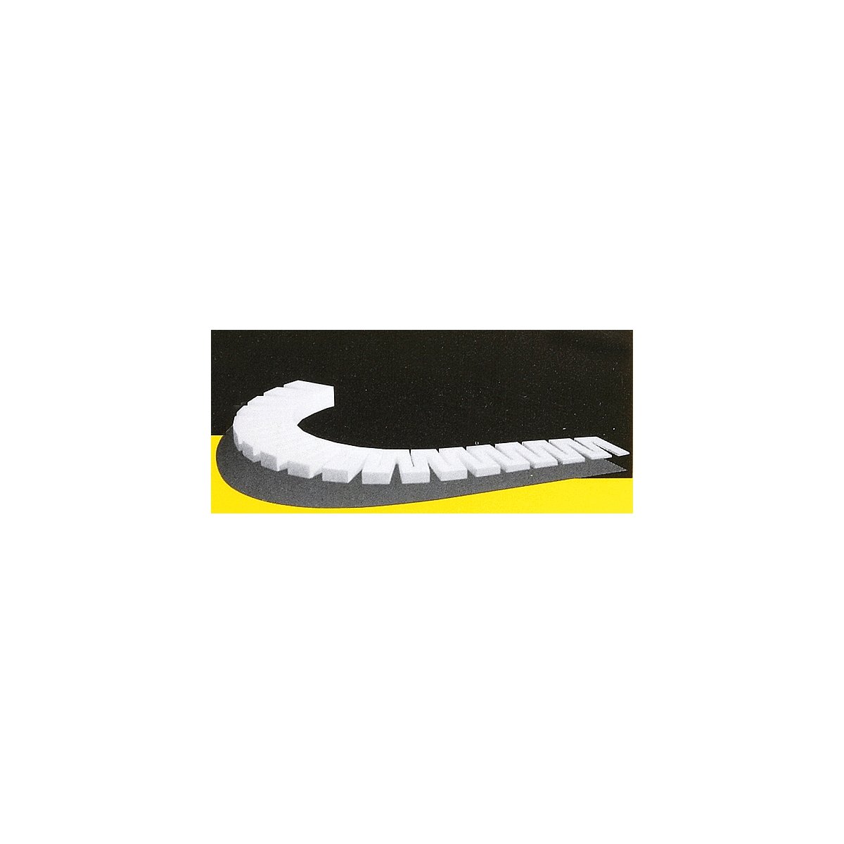 Incline Starter Set - SubTerrain System -- 2% Grade 8-24′ 61cm Section, All Scales, Woodland Scenics 1412