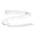Incline Set - SubTerrain System -- 2% Grade 8-24′ 61cm Section, All Scales, Woodland Scenics 1410