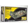 River Pass Layout -- Kit - 4 x 8′ 122 x 244cm, HO, Woodland Scenics 1484
