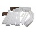 Woodland Scenics(R) Subterrain(R) T-Trak Module Kit with Unitrack -- 90-Degree Curved-Corner, N, Kato USA Inc K28886