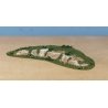 Rocky Ridges - Ready Landforms(TM) -- 6 x 14-1/2 x 1-3/4′ 15.2 x 36.8 x 4.5cm, HO, Woodland Scenics 1321