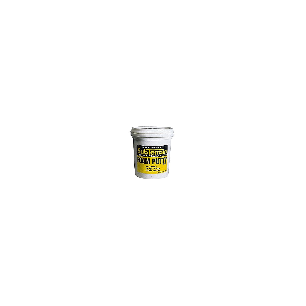 Foam Putty(TM) - SubTerrain System -- 16oz 473mL, All Scales, Woodland Scenics 1447