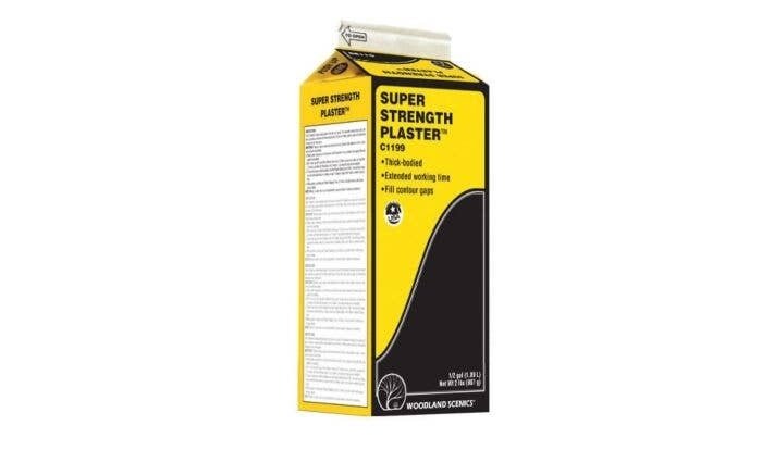 Super Strength Plaster(TM) -- 4lb 1.8kg, All Scales, Woodland Scenics 1199