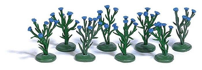 Cornflowers - Assembled -- pkg(8), HO, Busch Gmbh & Co Kg 1247