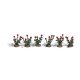 Rose Bushes - Assembled pkg(36), HO, Busch Gmbh & Co Kg 1241