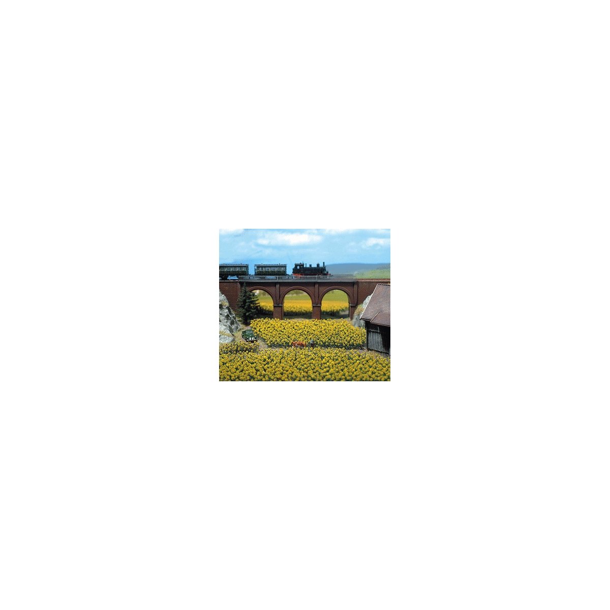 Sunflower Field pkg(96) plus Bases, N, Busch Gmbh & Co Kg 8103