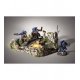 Peel `n` Plant Tufts - All Game Terrain -- Dark Green Shrubs, All Scales, Woodland Scenics 6632