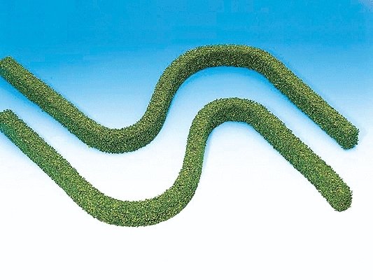 Hedge -- 19 x 5/16 x 19/32′ 50 x 0.8 x 1.5 cm pkg(2), All Scales, Faller Gmbh 181449