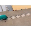 Concrete Track Pads pkg(9) - Kit -- Each: 5-7/8 x 1-1/2′ 15 x 3.9cm, HO, Walthers Cornerstone 4163