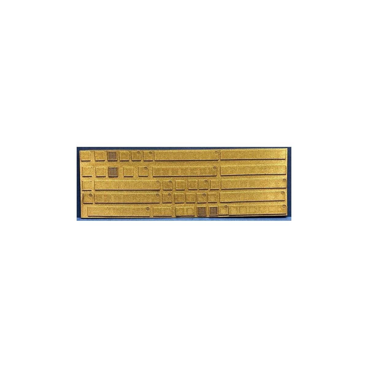 Flexible Concrete Sidewalk Sheet -- Small for HO & N Scales 3-3/4 x 12′ 9.5 x 30.5cm, All Scales, Chooch Enterprises 8678