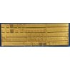 Flexible Concrete Sidewalk Sheet -- Small for HO & N Scales 3-3/4 x 12′ 9.5 x 30.5cm, All Scales, Chooch Enterprises 8678