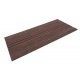 Brick Craneway Base and Street 3-Pack -- Kit - Each Section: 12-5/8 x 5-1/2′ 32 x 13.9cm, HO, Walthers Cornerstone 4097