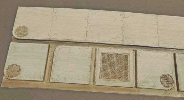 Flexible Concrete Sidewalk Sheet -- Medium for HO Scale: 3-3/4 x 12′ 9.5 x 30.5cm, All Scales, Chooch Enterprises 8680