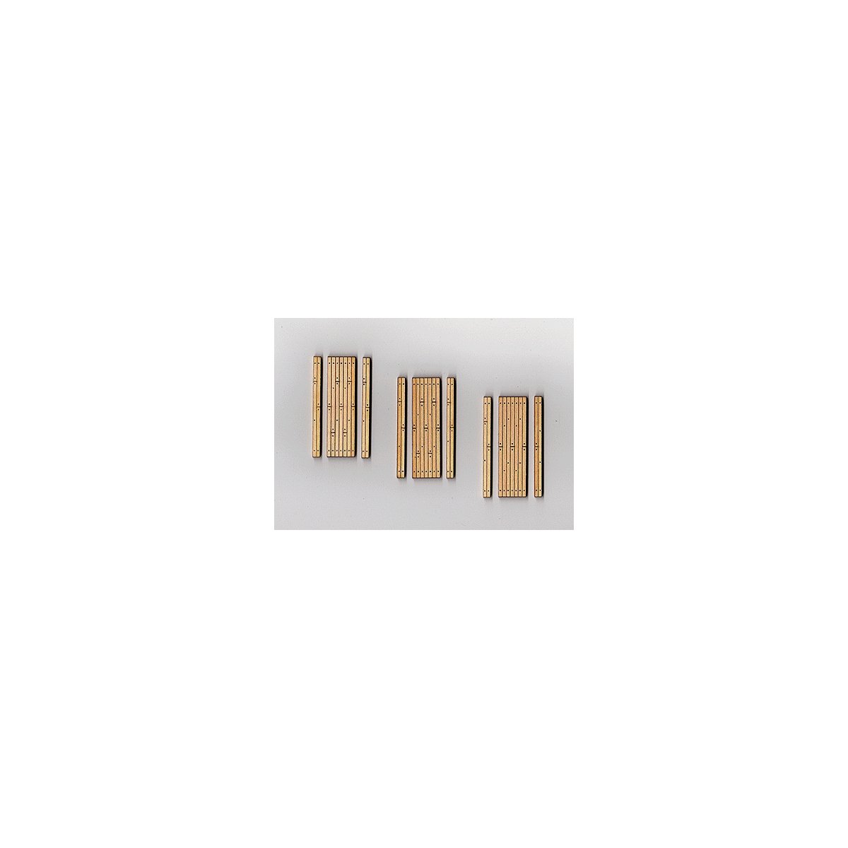 One Lane Wood Grade Crossing -- Kit - pkg(2), HO, Blair Line 133