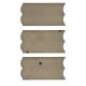 Cobblestone Street Sections -- 10-1/4 x 3-1/8′ 26 x 8cm pkg(3), O, Vollmer Gmbh 48740