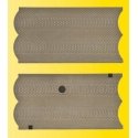 Cobblestone Street Sections -- 5-7/8 x 3-1/8′ 15 x 8cm pkg(3), HO, Vollmer Gmbh 48240