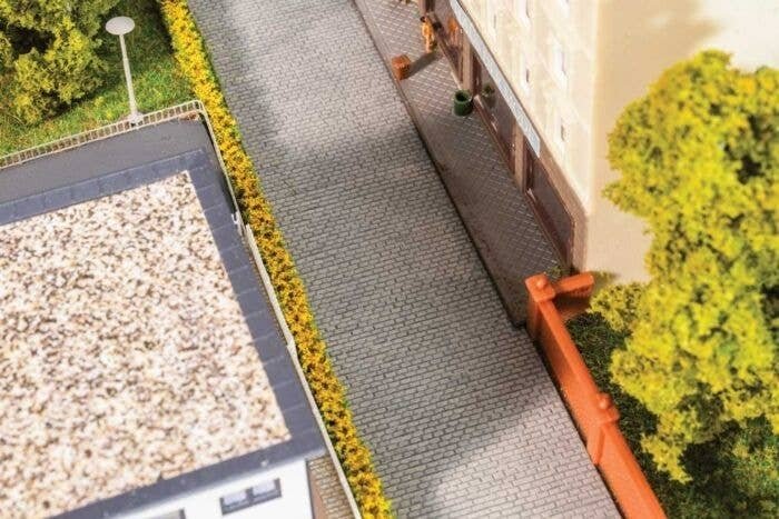 Self-Adhesive Road Surface Sheet -- Cobblestone (light gray), N, Faller Gmbh 272310