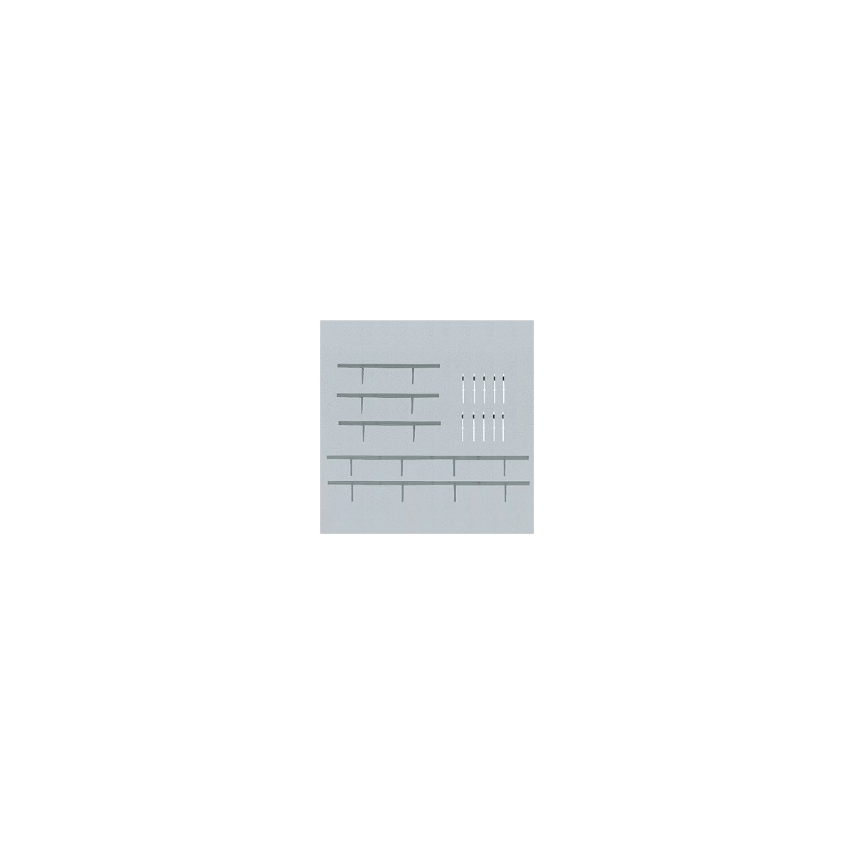 Crash Barriers & 40 Marker Posts, N, Faller Gmbh 272452
