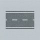 Two-Lane Flexible Roadway w/Markings -- 39-3/8` x 1-9/16` 100 x 4cm, N, Faller Gmbh 272458