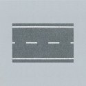 Two-Lane Flexible Roadway w/Markings -- 39-3/8` x 1-9/16` 100 x 4cm, N, Faller Gmbh 272458