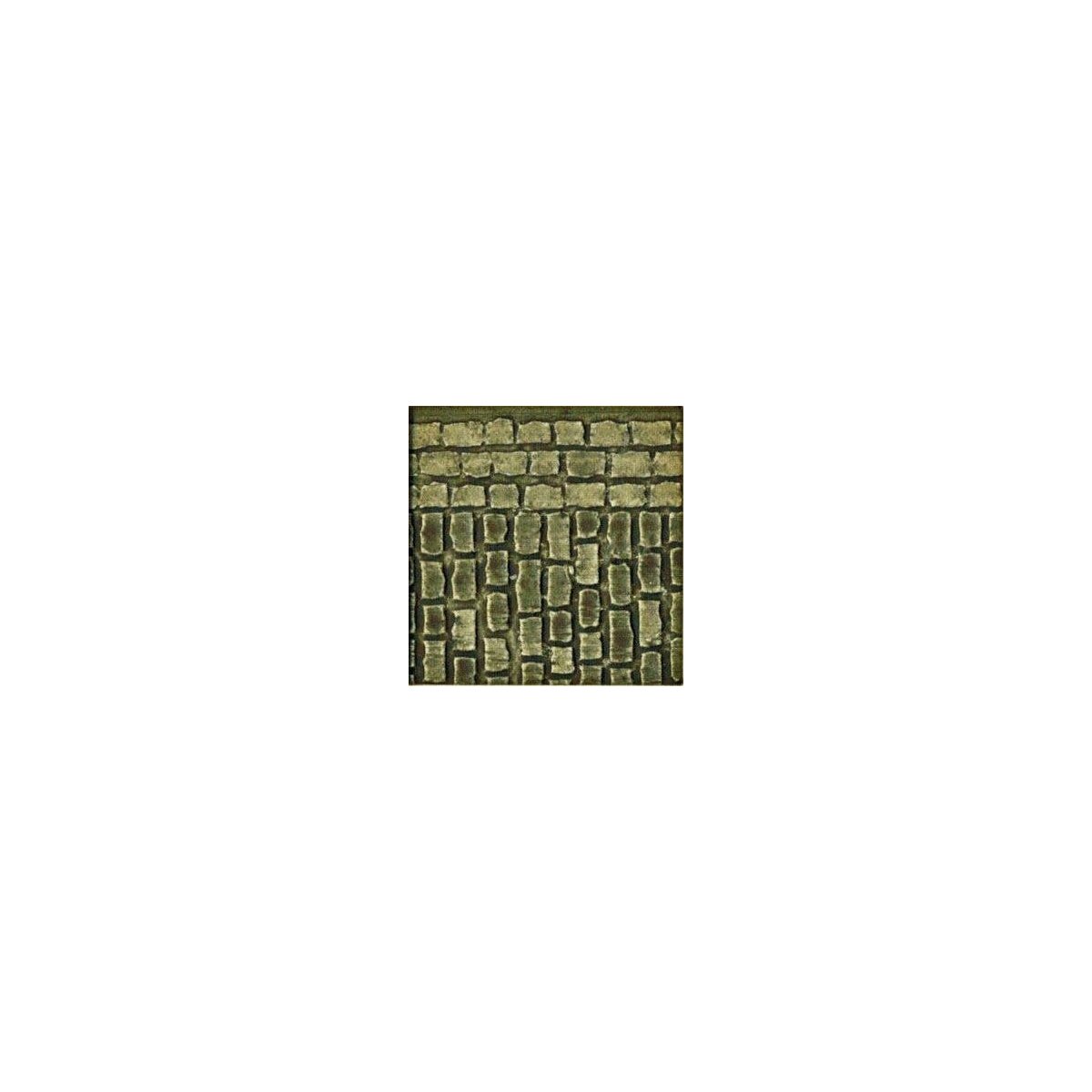 Flexible Roadway - Cobblestone -- Large for HO, S & O Scales, All Scales, Chooch Enterprises 8658