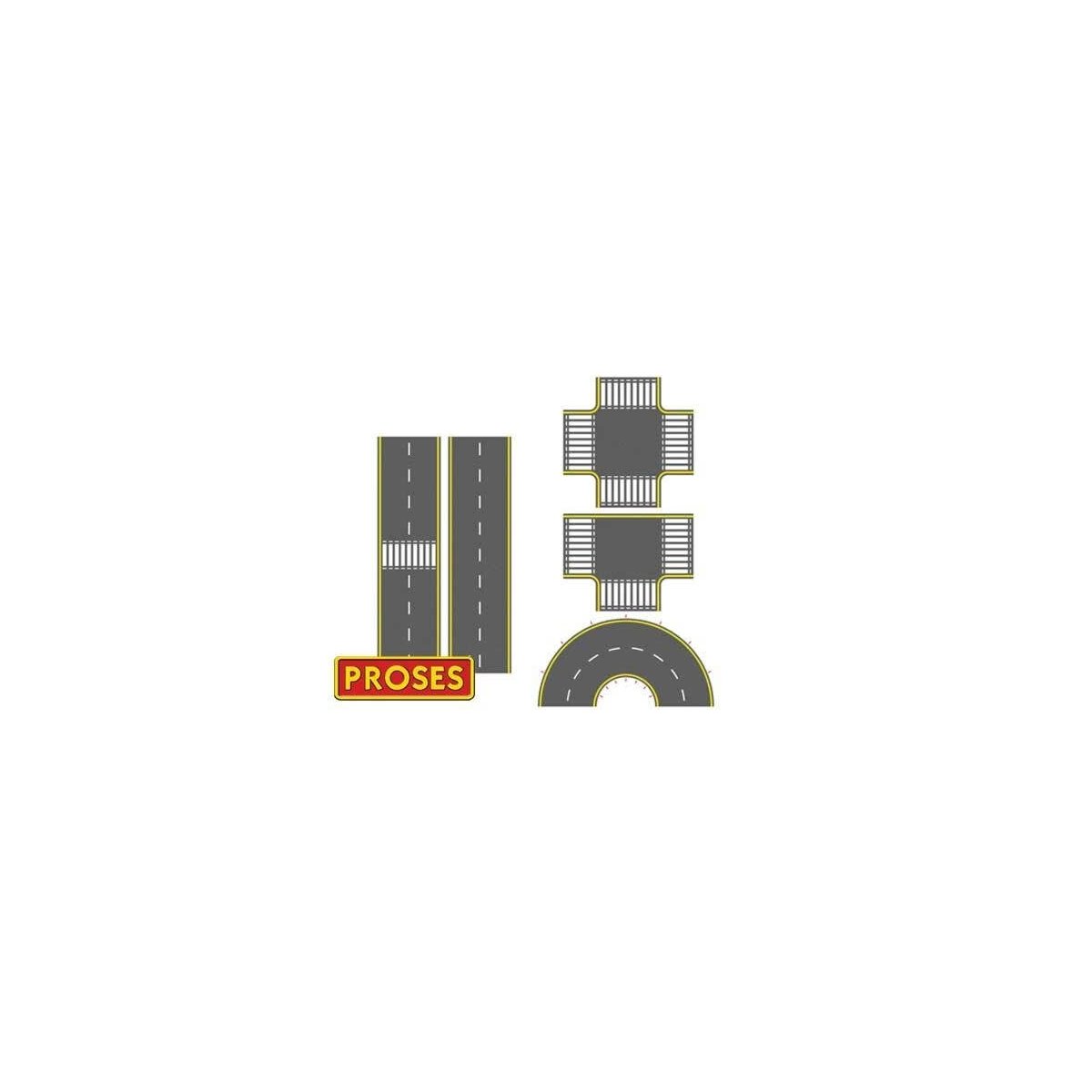 Asphalt Road Set, N, Bachmann Industries 39125