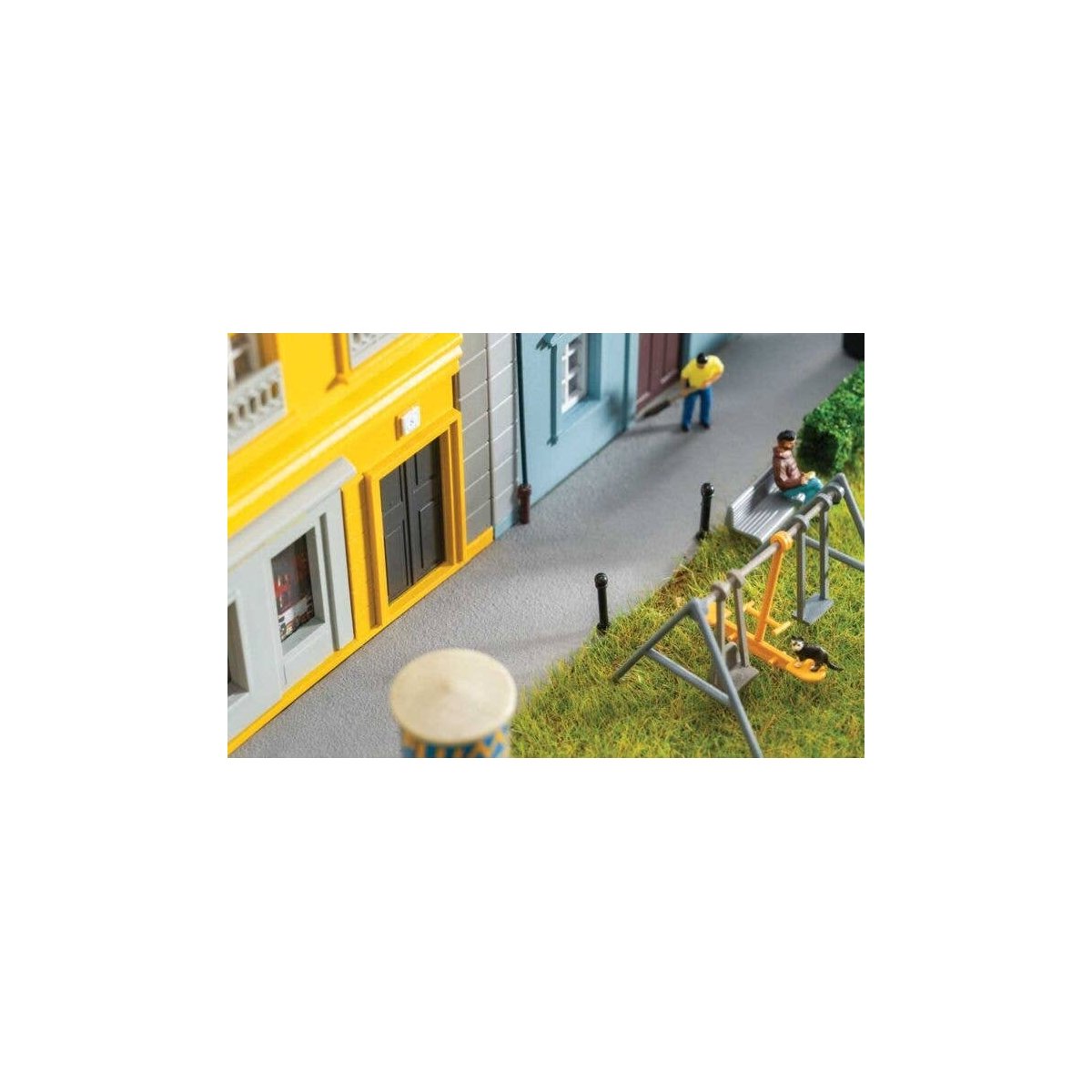 Self-Adhesive Road Surface Sheet -- Fine Asphalt, HO, Faller Gmbh 170314